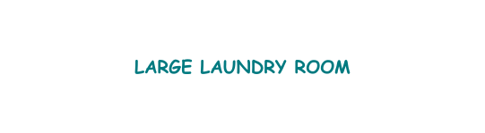 large laundry room